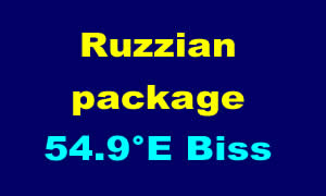 Ruzzian package 54.9°E Biss Keys